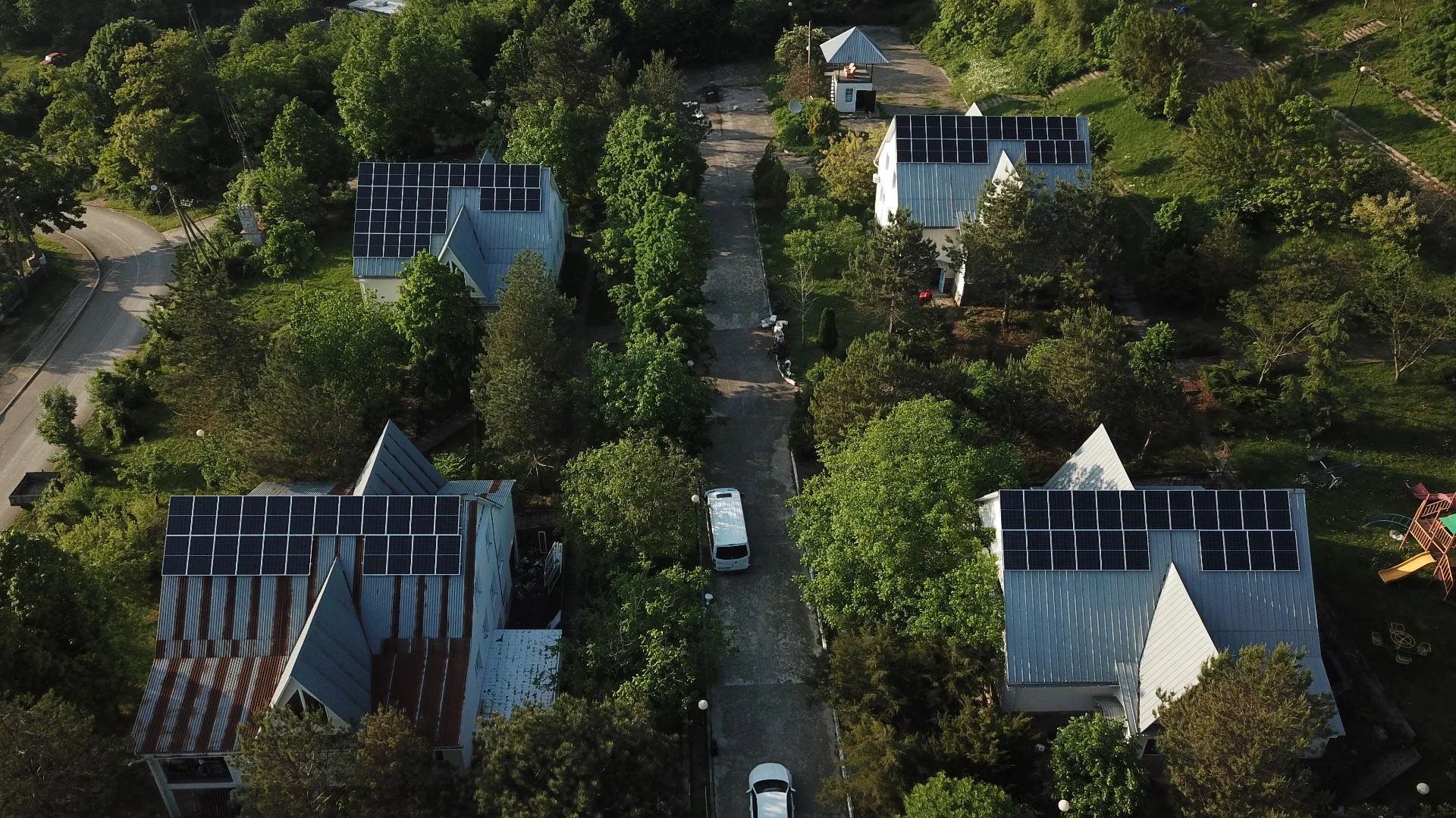 Солнечная электростанция на 30 кВт для жителей в п. Лермонтово