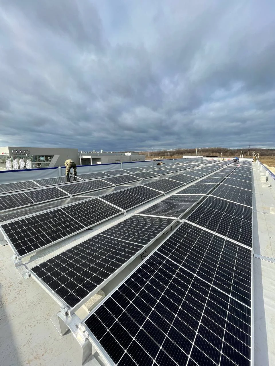 Солнечная электростанция для автохолдинга «ЭЛВИС»