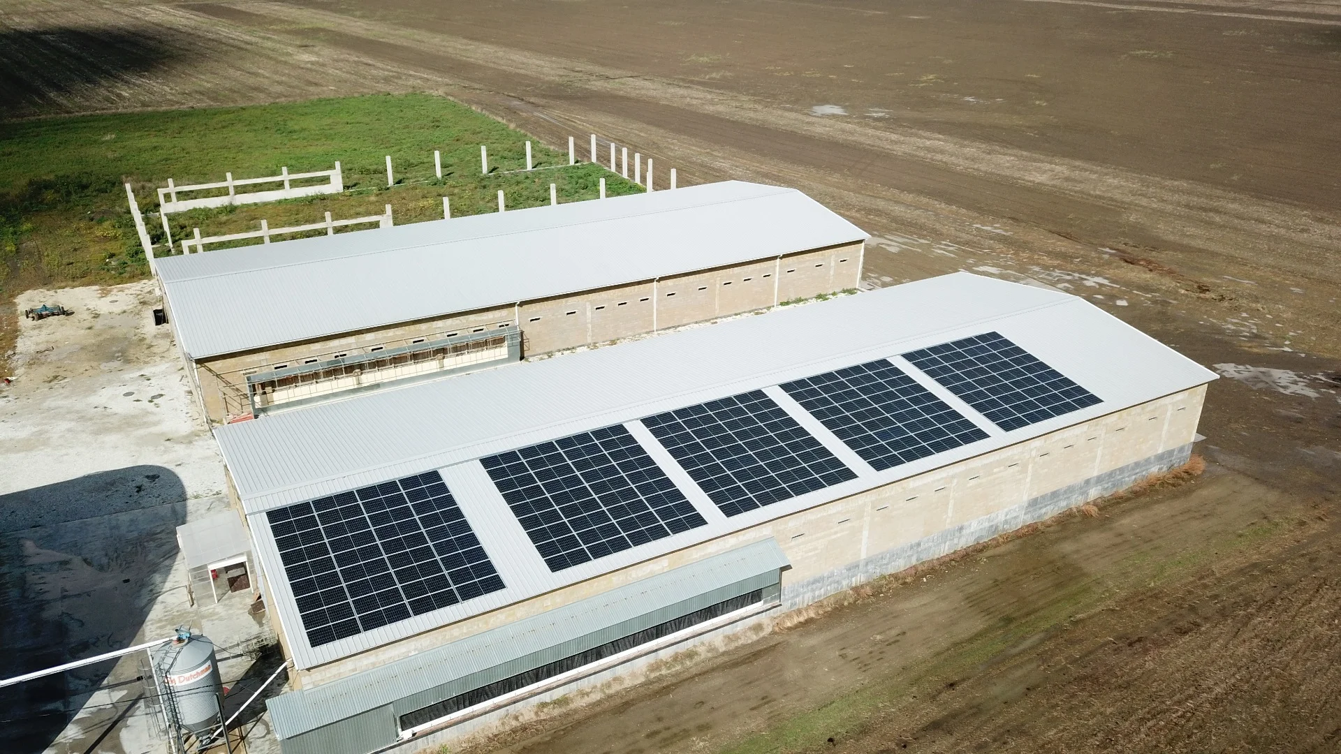 Солнечная электростанция на 73 кВт для птицефермы